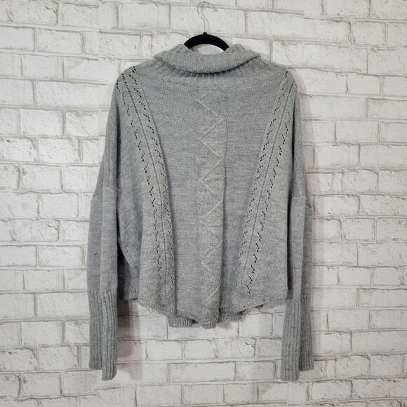 SHEIN gray turtleneck sweater - Picture 4 of 16